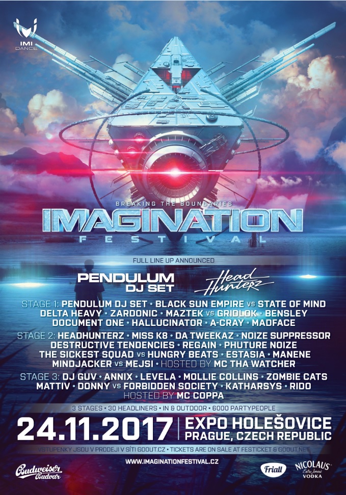 FULL LINE UP OF IMAGINATION FESTIVAL