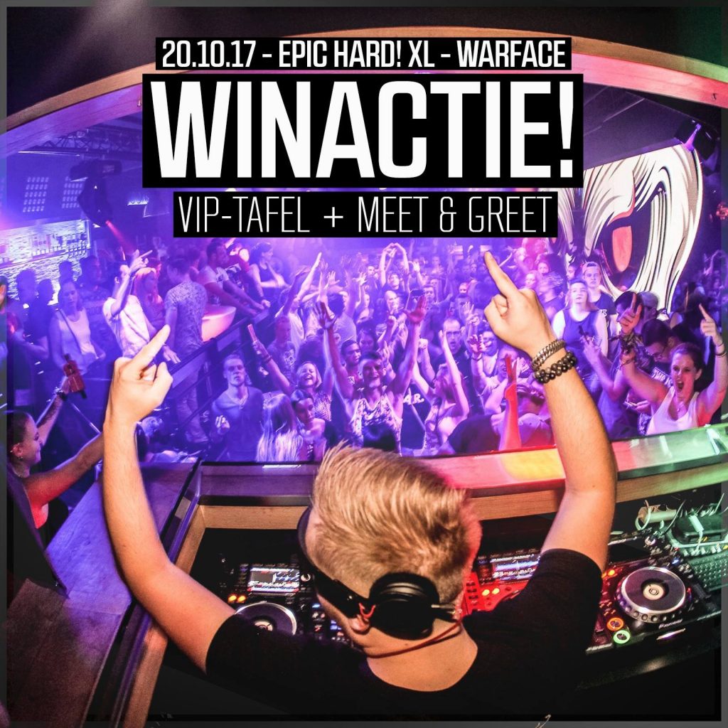 Win 4 tickets vip tafel meet and greet met Warface