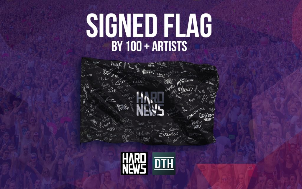 Serious Hardstyle Request Hard News Flag