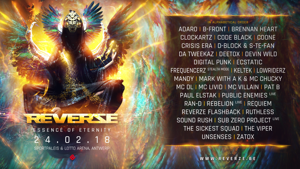 Reverze 2018 line-up