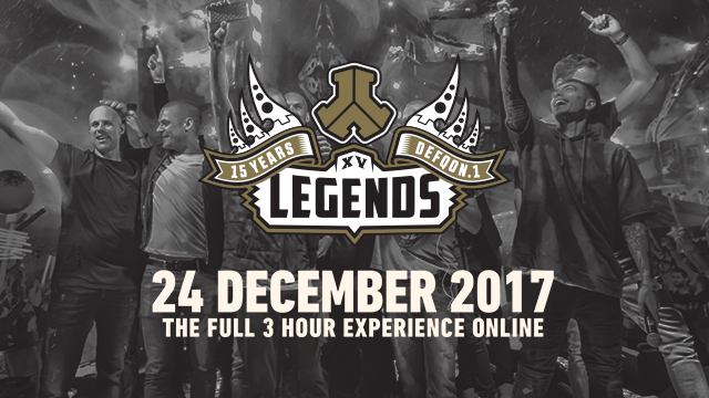 De 3 uur durende liveset van Defqon.1 Legends 2017 komt eraan