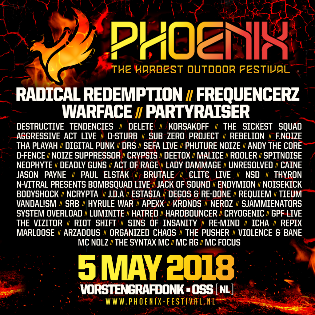 phoenix festival 2018 line-up