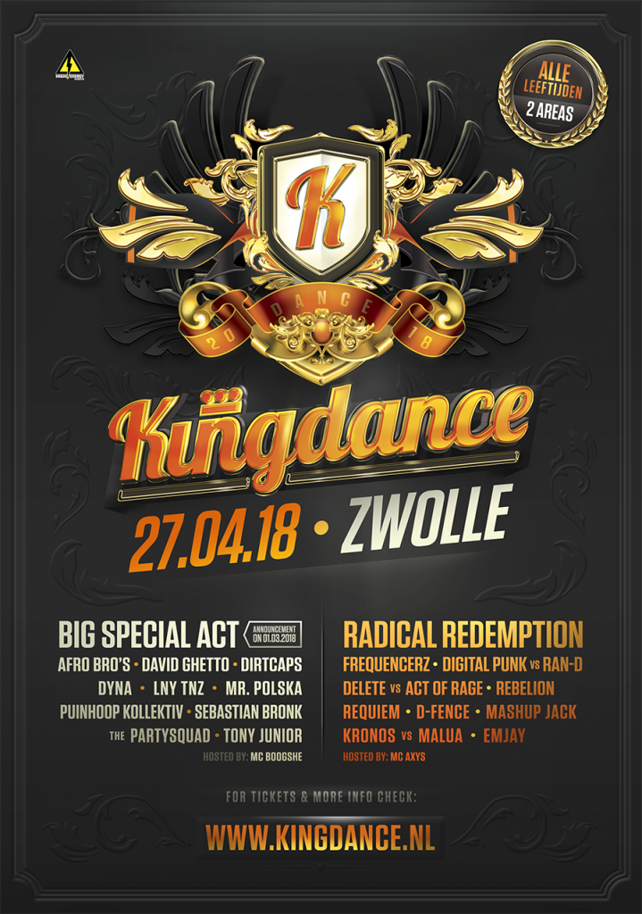 Kingdance Zwolle 2018 De volledige lineup Hard News