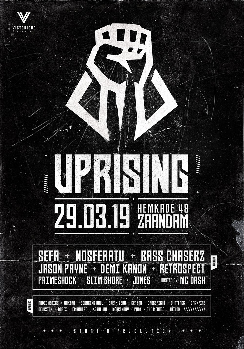 Uprising 2019 - Start a Revolution - North Sea Venue