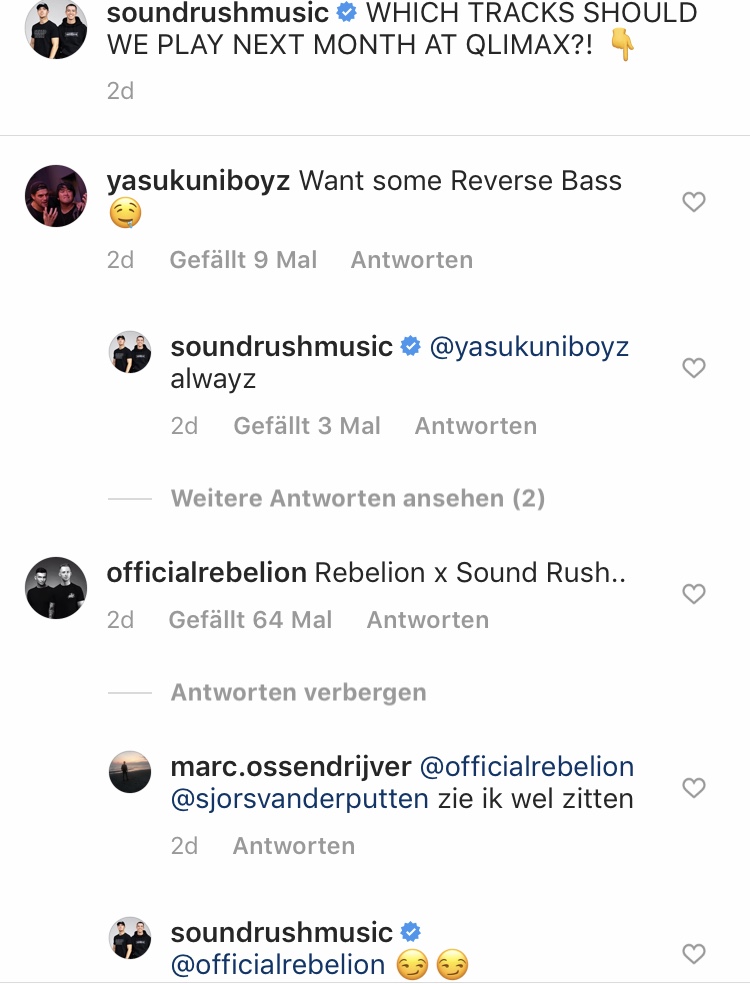 Rebelion Sound Rush collab