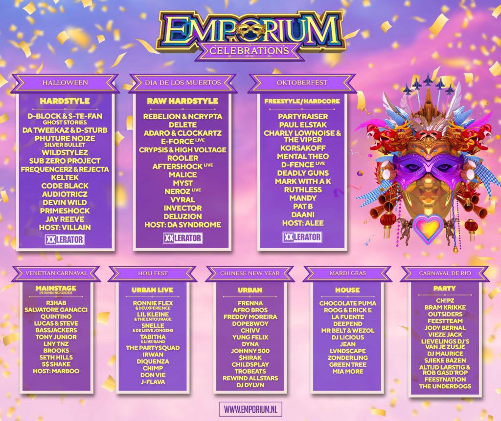 Emporium Festival 2020 line-up
