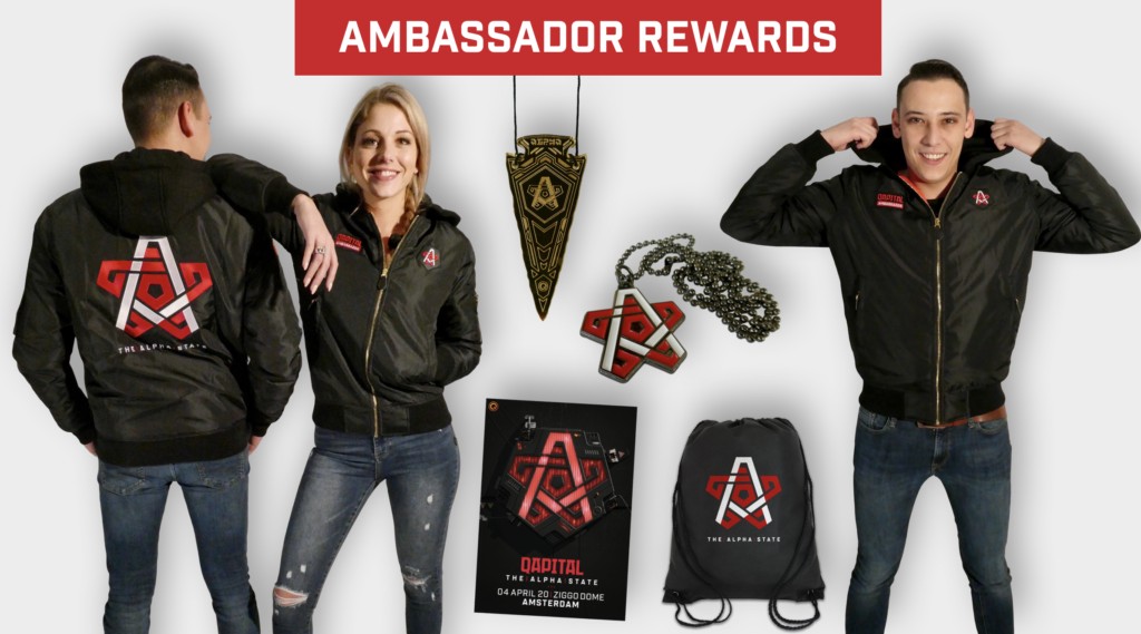 QAPITAL Ambassador rewards