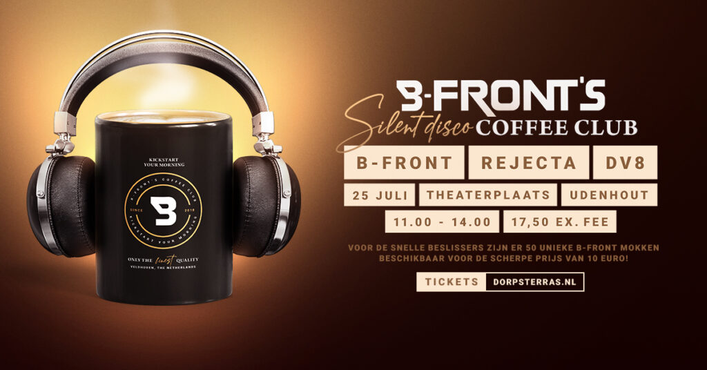 B-Front’s Silent Disco Coffee Club