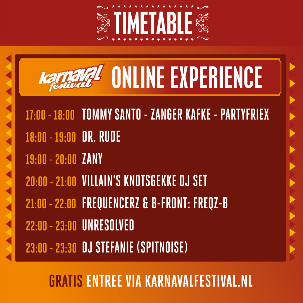 Karnaval Festival 2021 Online Experience stream