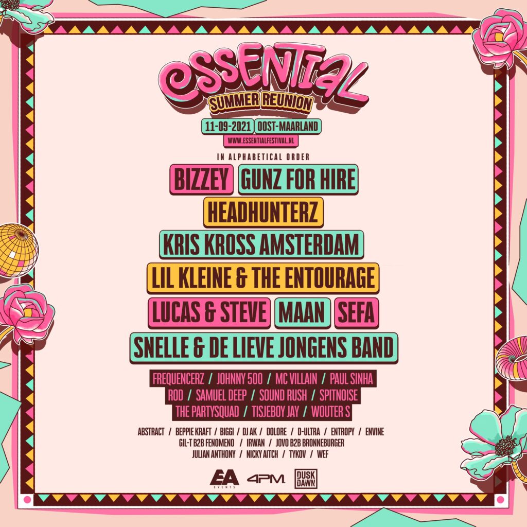 Essential Festival 2021 line-up