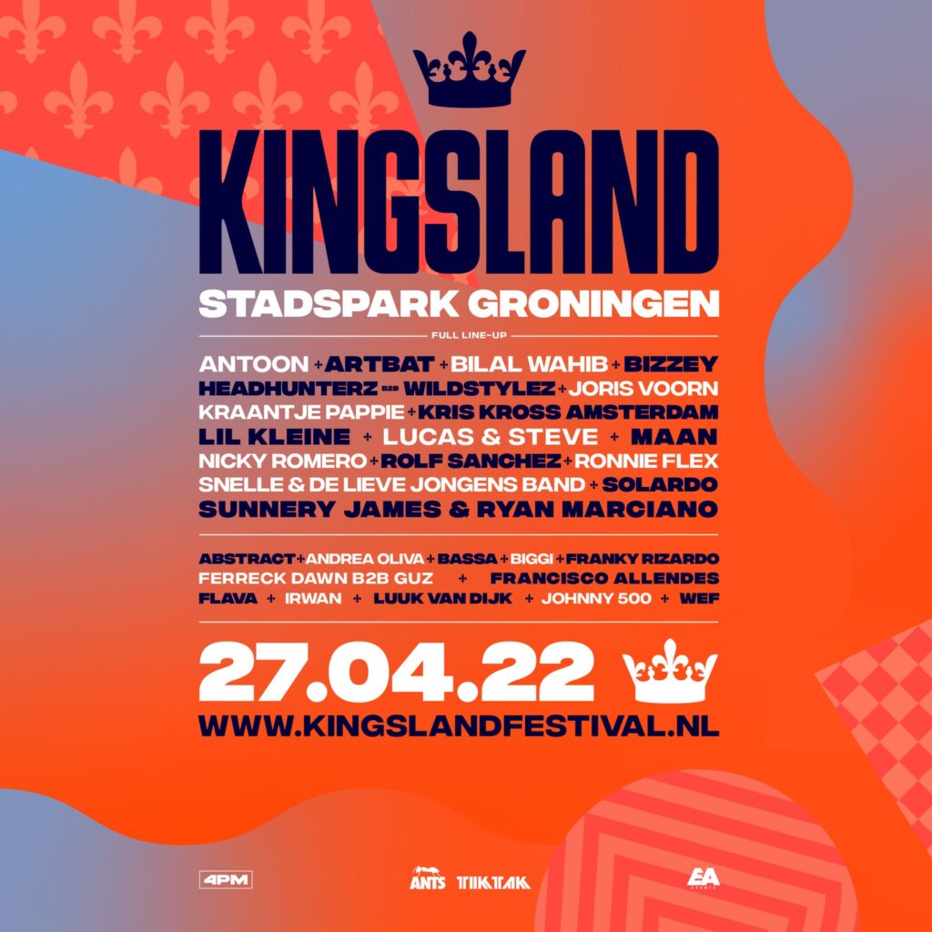 Kingsland Festival 2022 line-up: Groningen