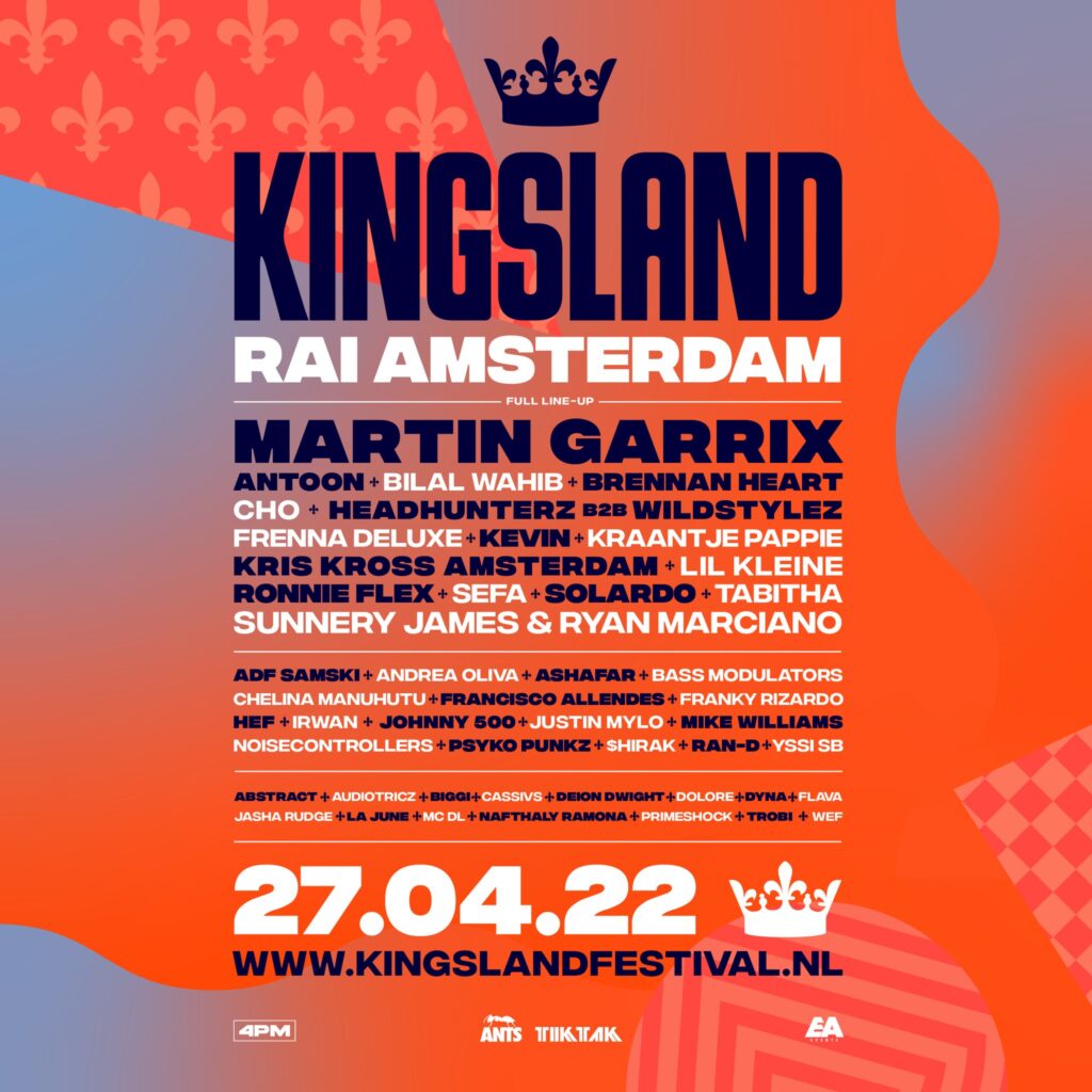 Kingsland Festival 2022 line-up: Amsterdam