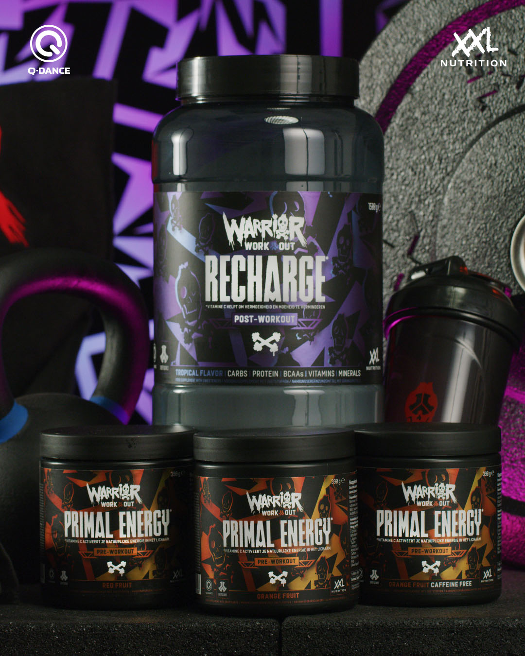 Defqon.1 joins forces with XXL Nutrition for brandnew 'Warrior Workout