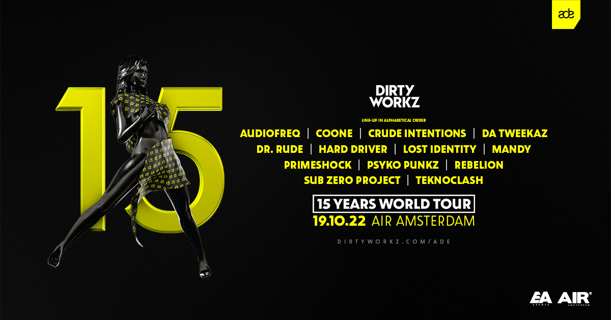 Hardstyle ADE Dirty Workz 2022 Amsterdam Dance Event
