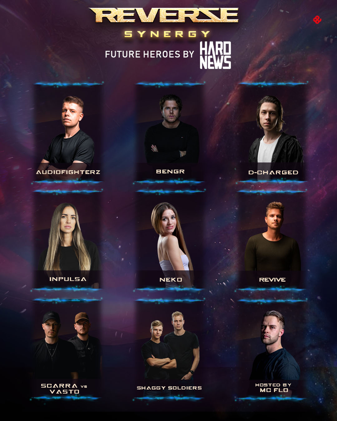 reverze 2023 future heroes by hard news talents bass events line-up