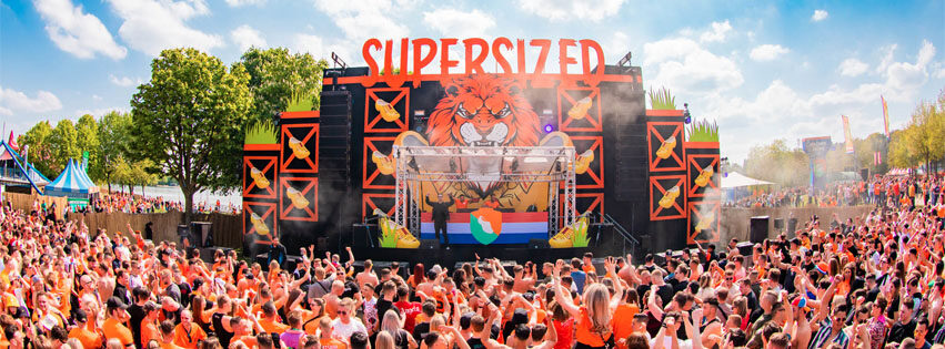 supersized kingsday 2023 line-up b2s hardstyle koningsdag aquabest