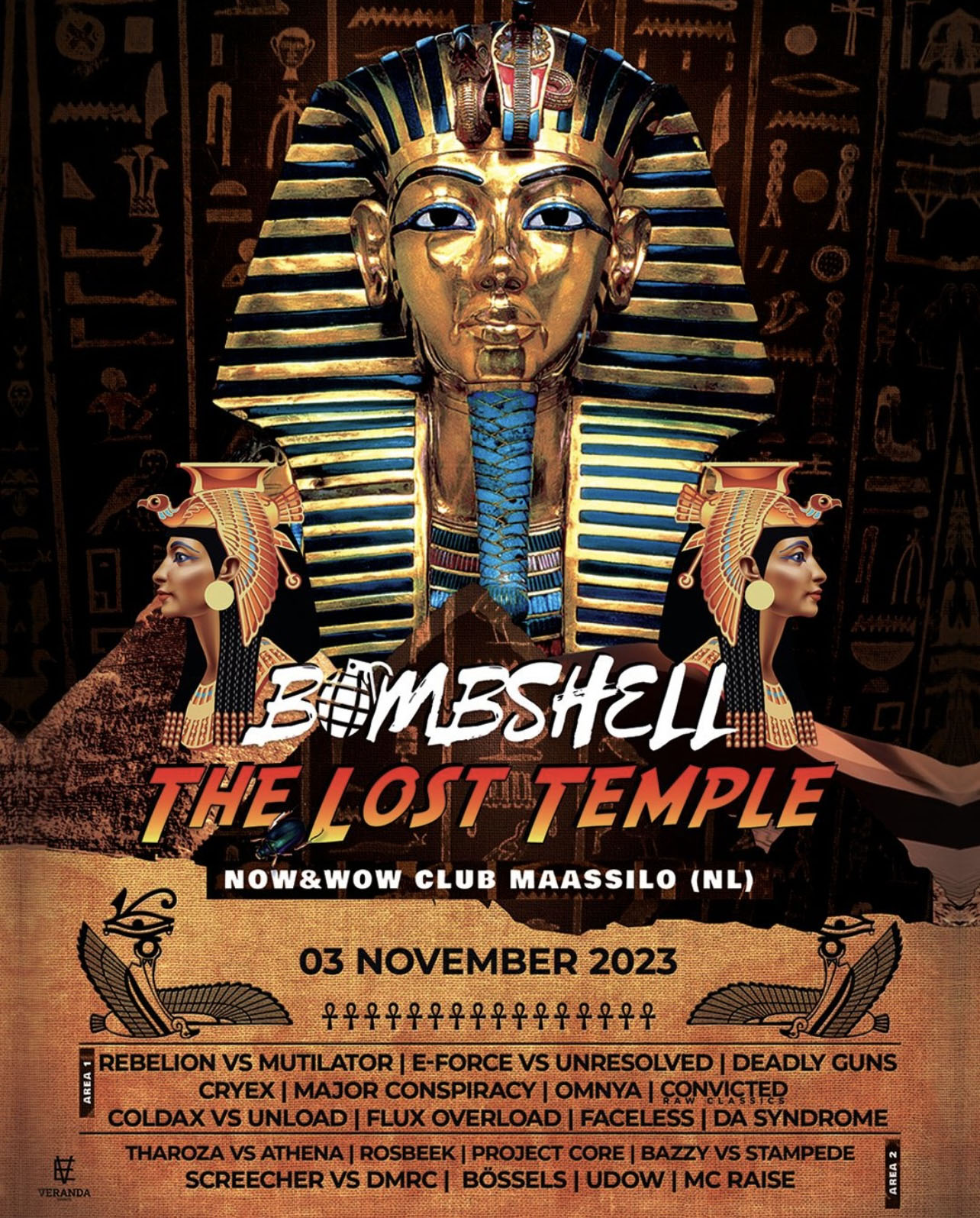 line-up bombshell the lost temple
